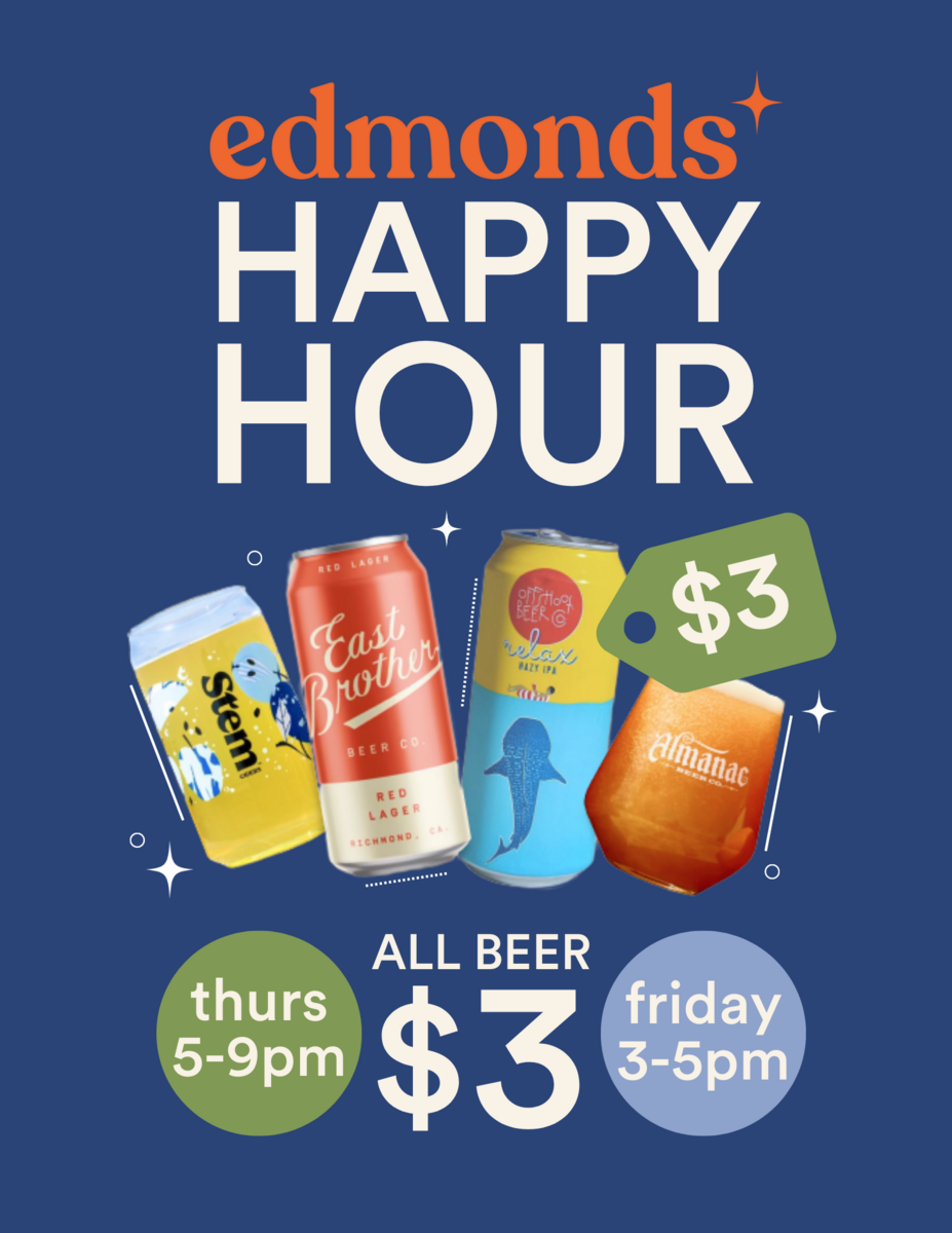 edmonds happy hour