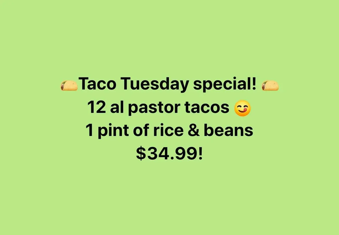 Taco Tuesday