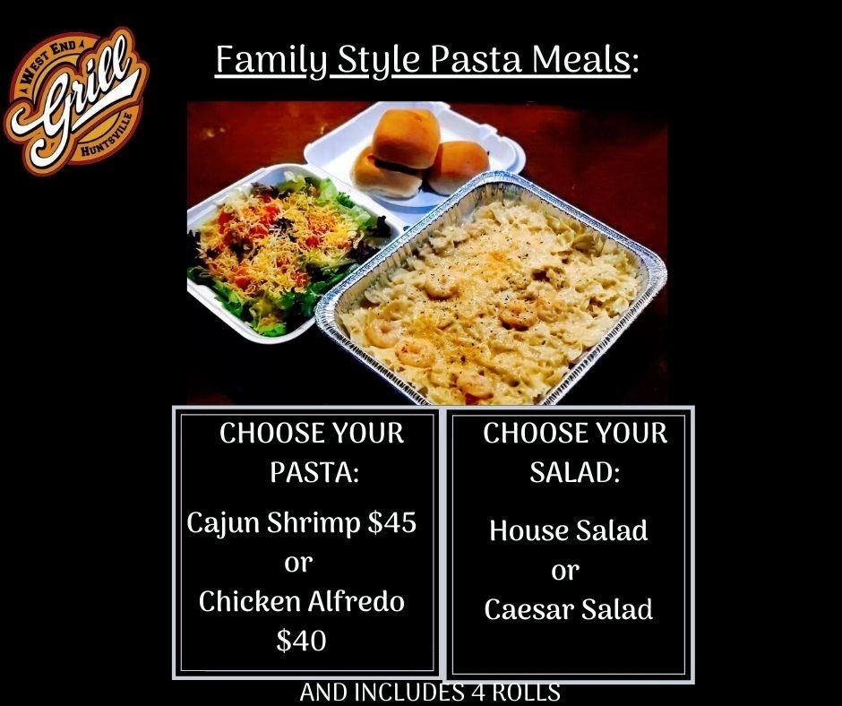 Family Style Pasta Dishes