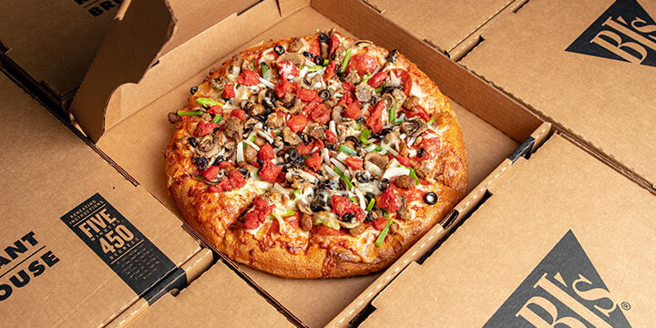 Half Off Large Pizzas