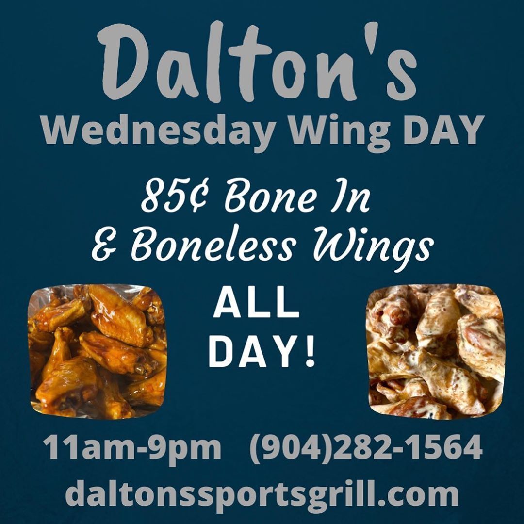 Dalton's Wing Wednesday