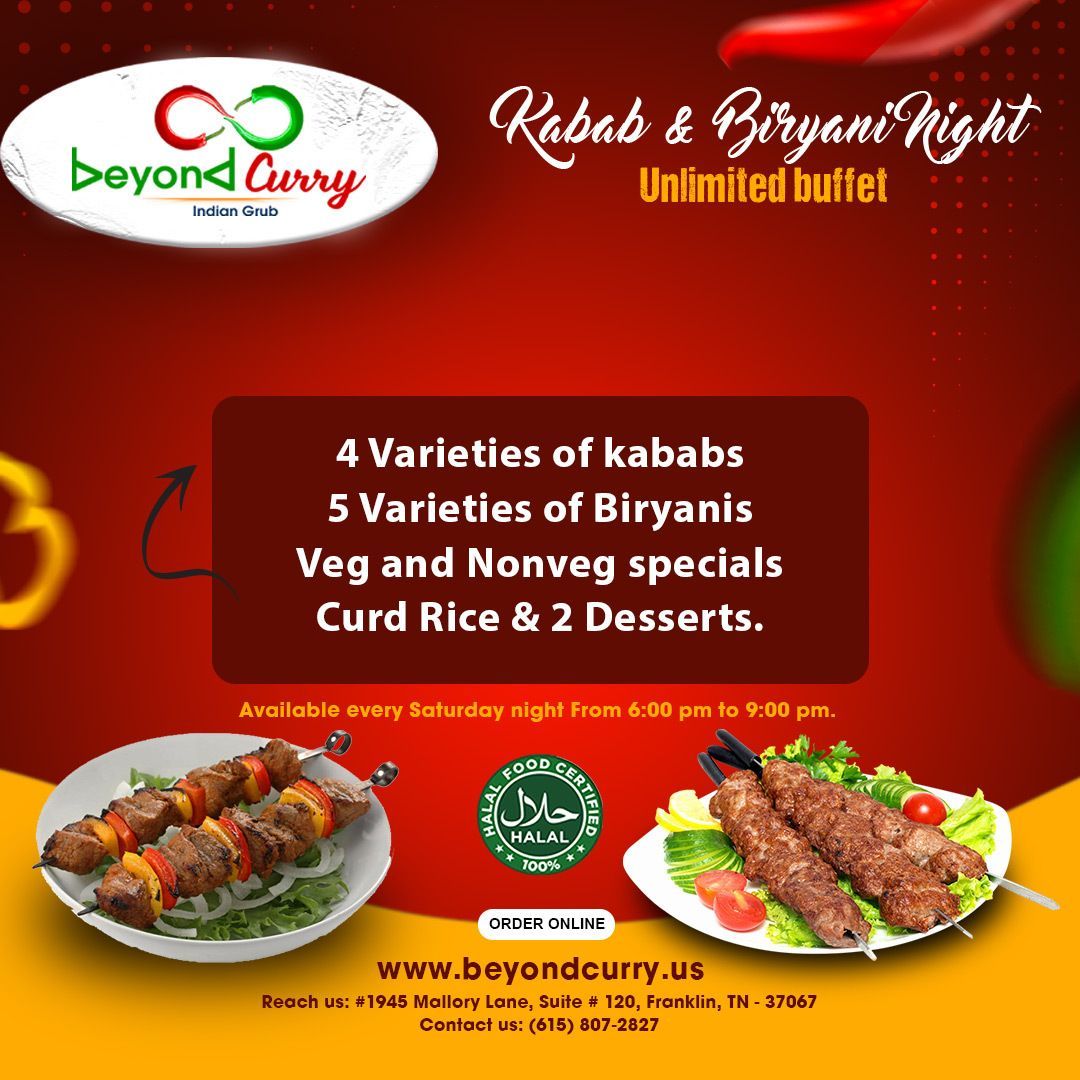 Kabab & Biryani Night