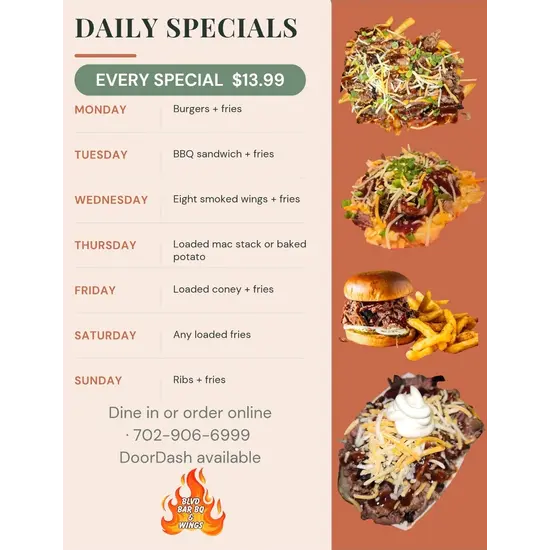 Daily Specials
