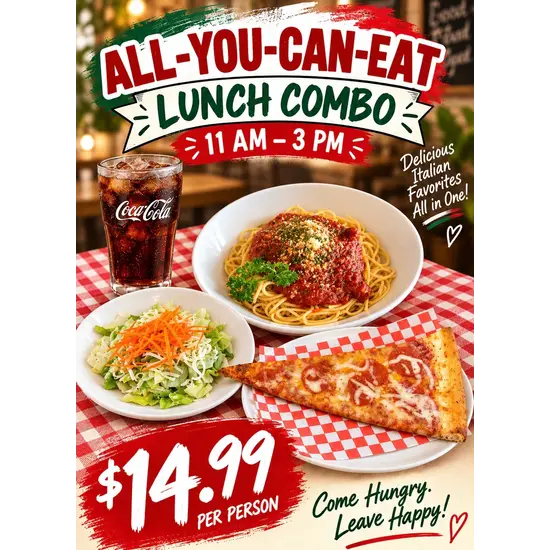 AYCE Italian Lunch