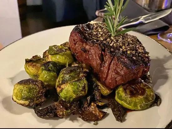 Peppercorn Encrusted Filet Migion