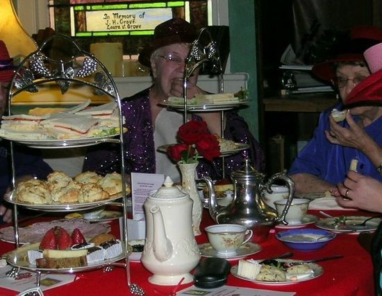 Traditional English Afternoon Tea Service