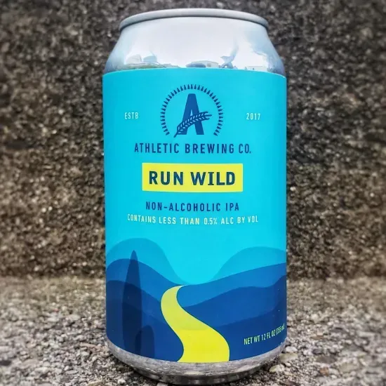 Athletic Run Wild IPA | >.5% CA | NA Beer