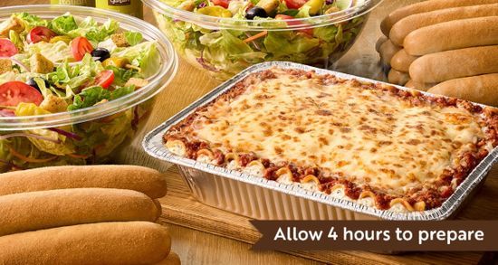 Large Family-Style Lasagna Bundle (Serves up to 12)