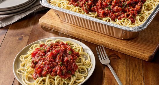 Spaghetti with Meat Sauce** (Serves 4 - 6)