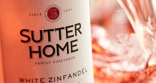 White Zinfandel Sutter Home 