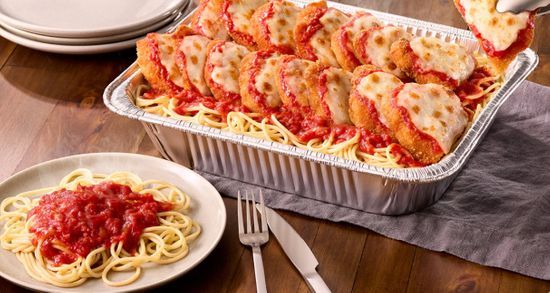 Chicken Parmigiana (Serves 4 - 6)