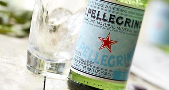 San Pellegrino Sparkling (1 liter bottle)