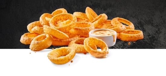 BEER-BATTERED ONION RINGS