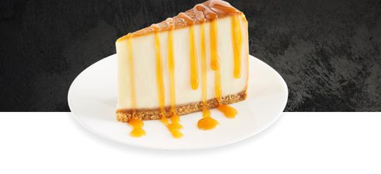 NEW-YORK STYLE CHEESECAKE SLICE