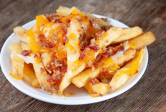 CHEESE & BACON FRENCH FRIES