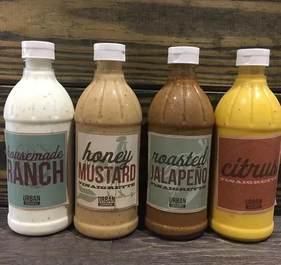 House Made Dressing Bottles