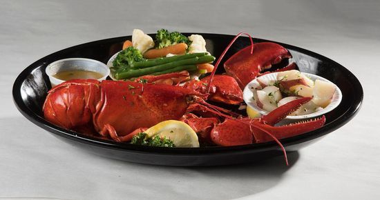 Whole Steamed Lobster