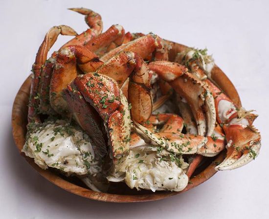 Dungeness Garlic Crabs