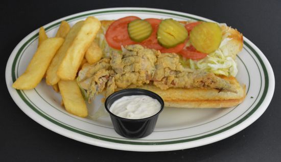 Soft Shell Crab Po' Boy