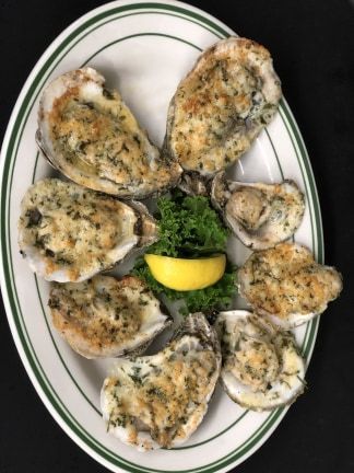 Parmesan Garlic Oysters (8)*