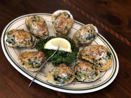 Oysters Rockefeller