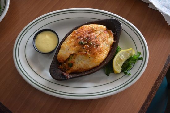 Crab Stuffed Flounder