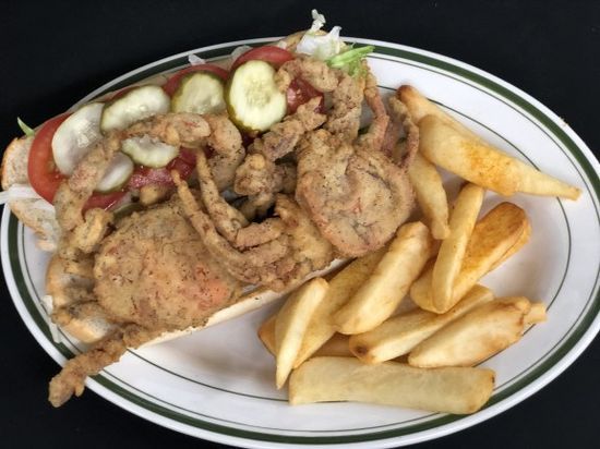 Soft Shell Crab Po' Boy