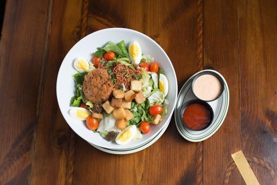 Crab Cake BLT Salad**