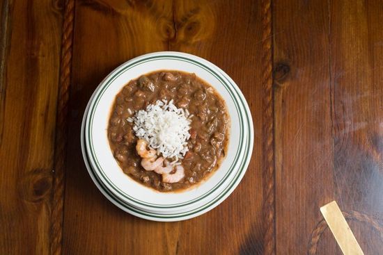 Salad Bar and Homemade Gumbo