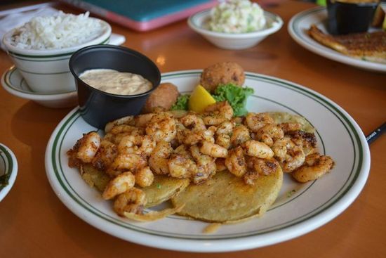 Fried Green Tomatoes Bayou Style