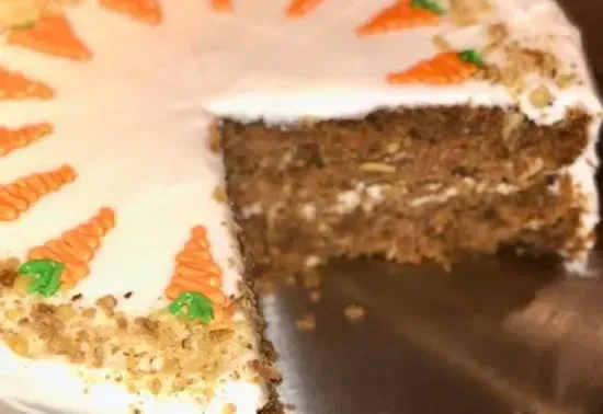 Carrot Cake (Nuts)(Soy)(NOT GF)