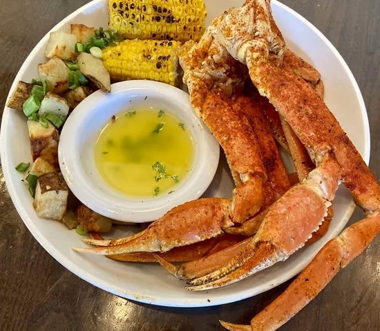 Grilled Snow Crab Legs w/sides (1/2 LB /1 LB)