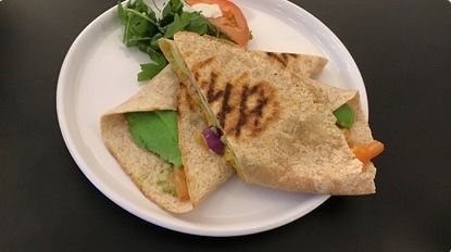 Cheddar Avocado panini