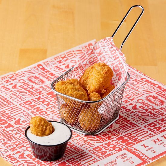 MAC N’ CHEESE POPPERS