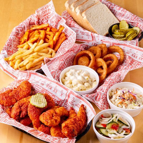 JUMBO TENDERS PLATTER w/ 8 SIDES