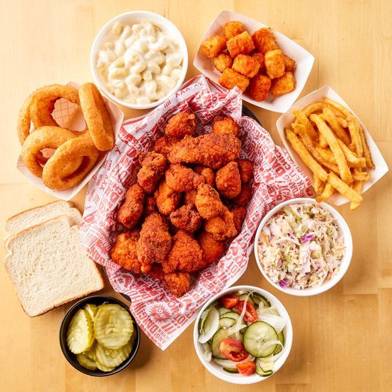 NUGGET PLATTER w/ 8 SIDES