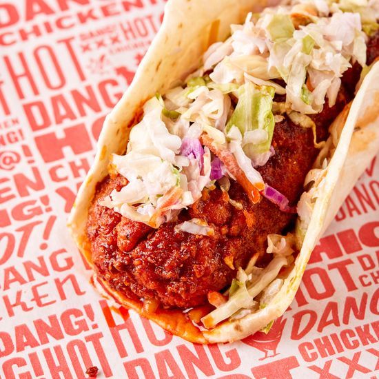 HOT! CHICKEN TACO