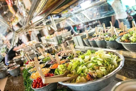 Add our fresh salad bar to any lunch special