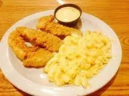 Mac & Cheese with Chicken Tenders
