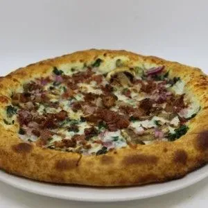 Bacon & Spinach Pizza