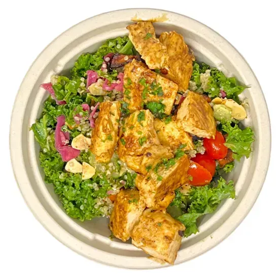 Grilled Chicken Kale Salad