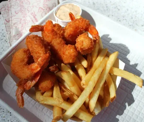 10 Shrimp w/Fries