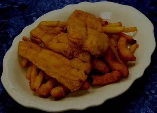 Fried Flounder Fillet