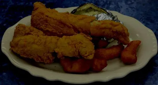 Fried Alaskan White Fish