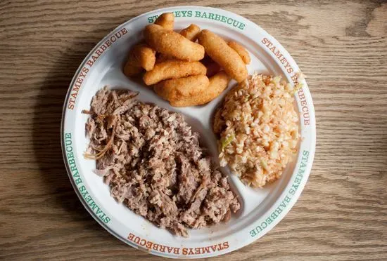 Chopped Pork Barbecue Plate