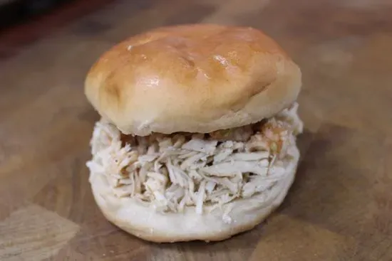 Chopped “Chicken-Q” Sandwich