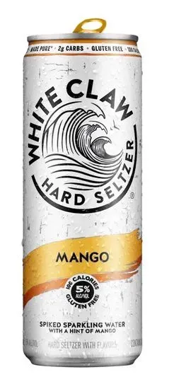 SELTZER - WHITE CLAW MANGO 5%