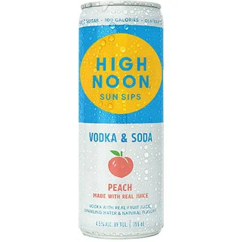 SELTZER - HIGH NOON PEACH 4.5%