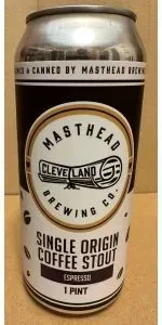 STOUT - Masthead Single Origin Coffee Espresso 6.9%