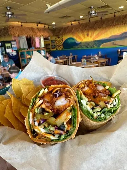 Coastal Crispy Shrimp Wrap